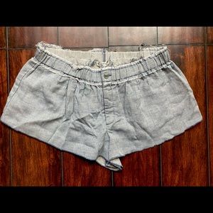 Free People Linen Shorts
